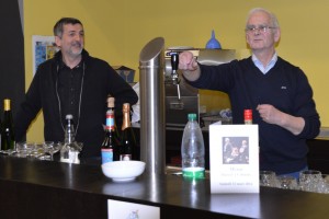 André et Hervé au bar